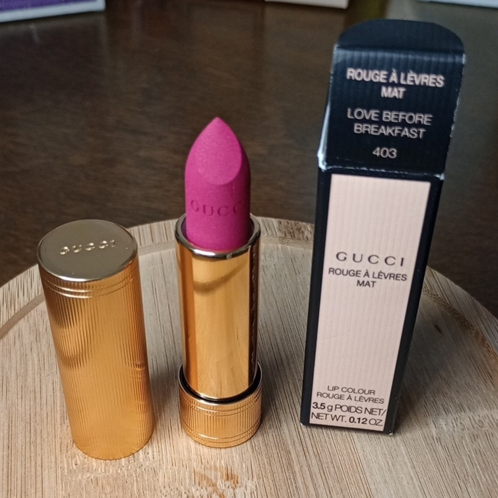 Gucci Matte Lipstick - 403 Love Before Breakfast NIB